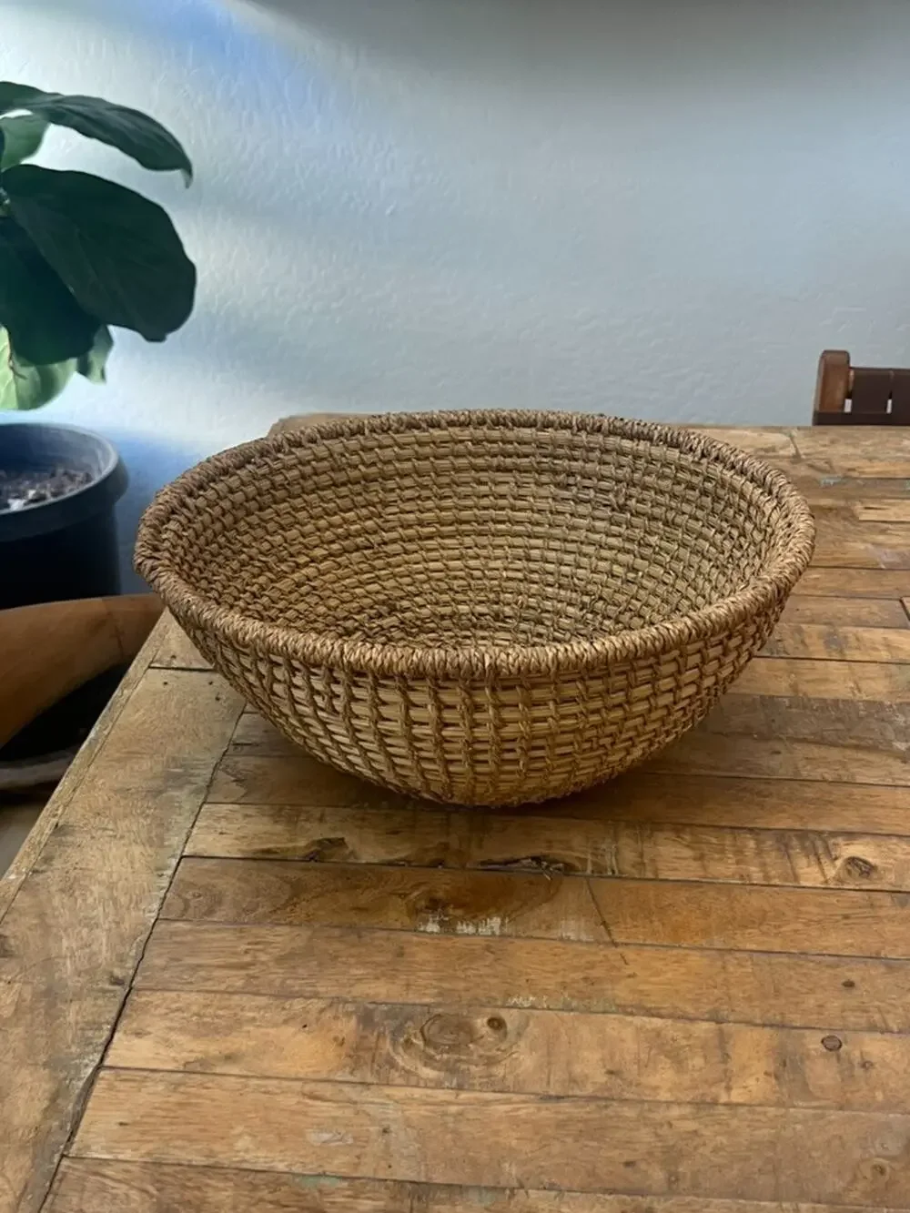 Handwoven Large Rattan Wicker Basket 15