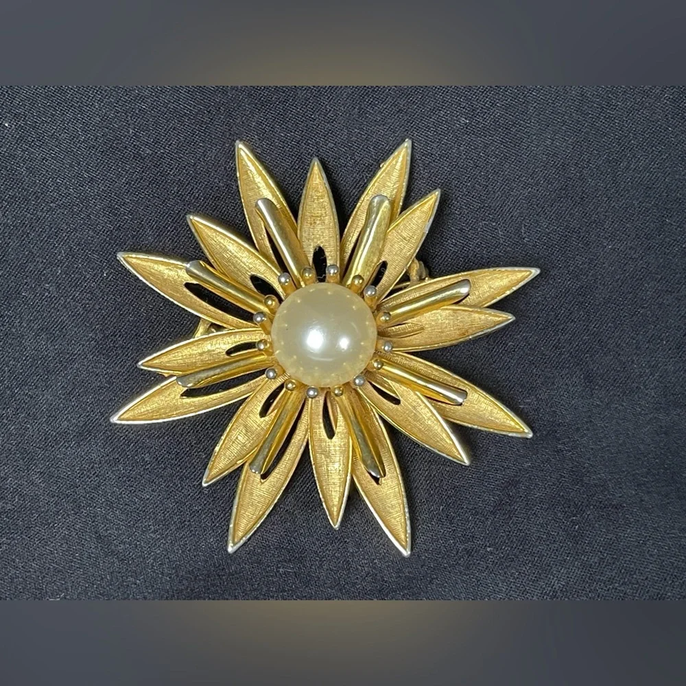 Vintage gold tone