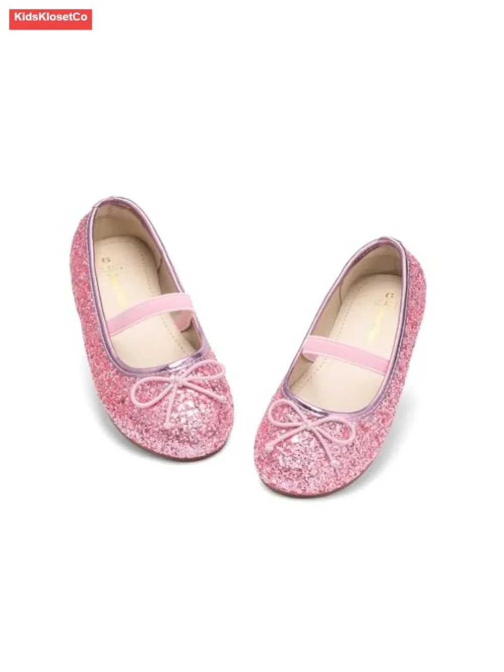 Toddler Girls Party Wedding Ballet Flats with Bow