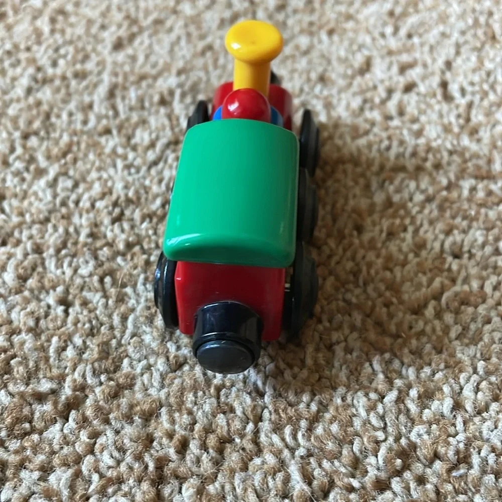 Small Plastic Multicolored train Engine
