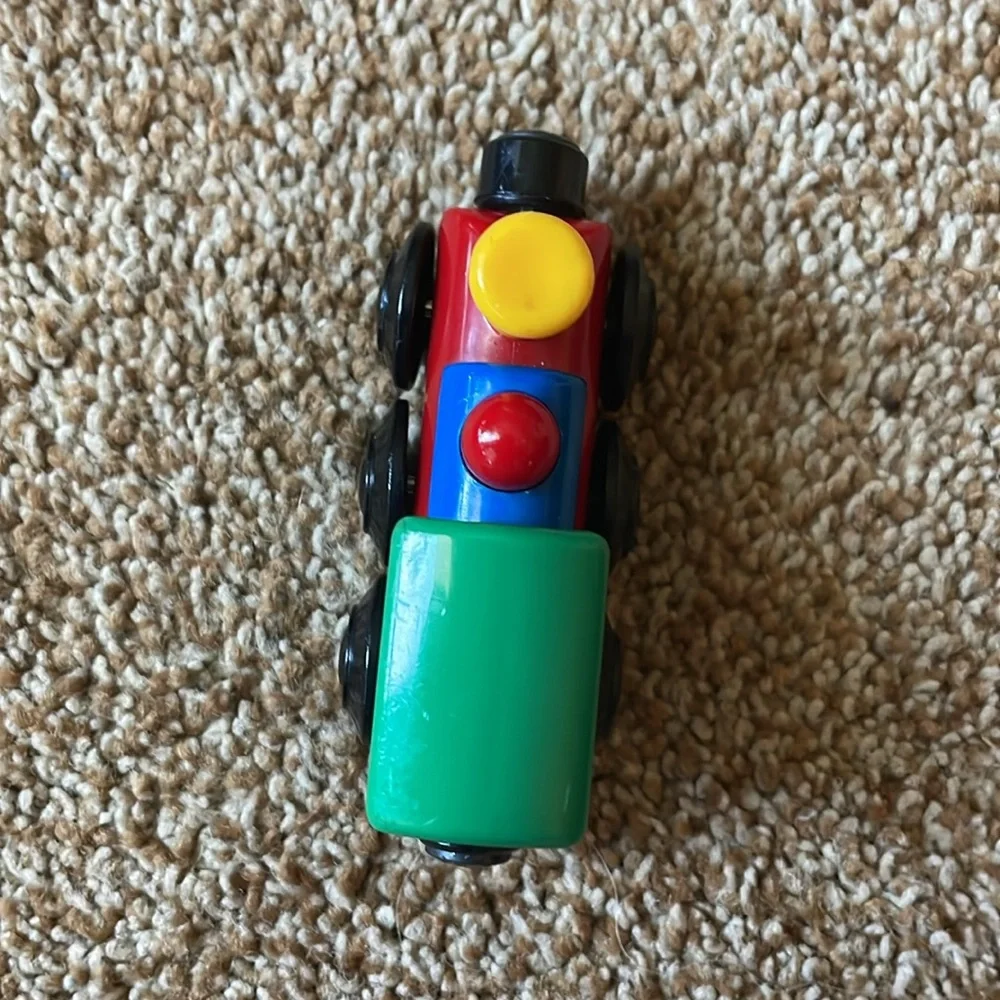Small Plastic Multicolored train Engine