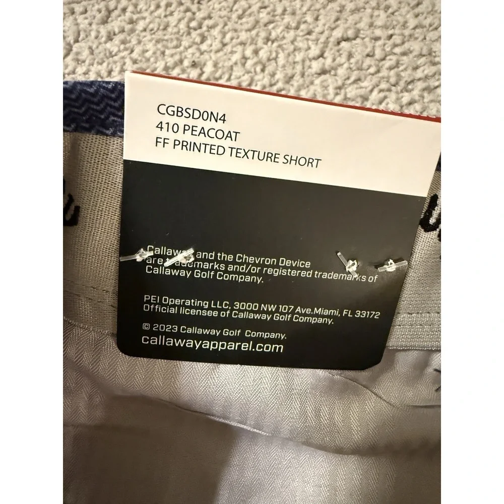 Callaway fabric inseam comfort