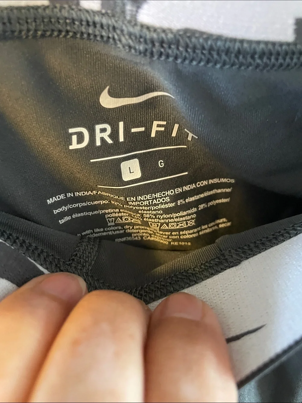 Nike chafing stretch