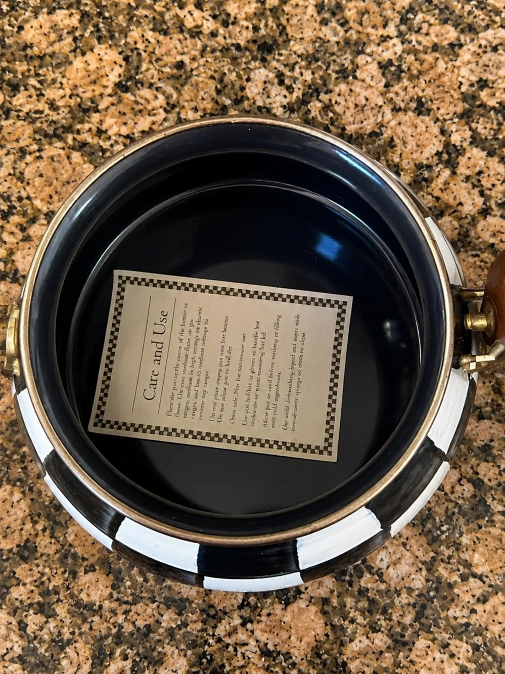 MacKenzie-Childs bold black