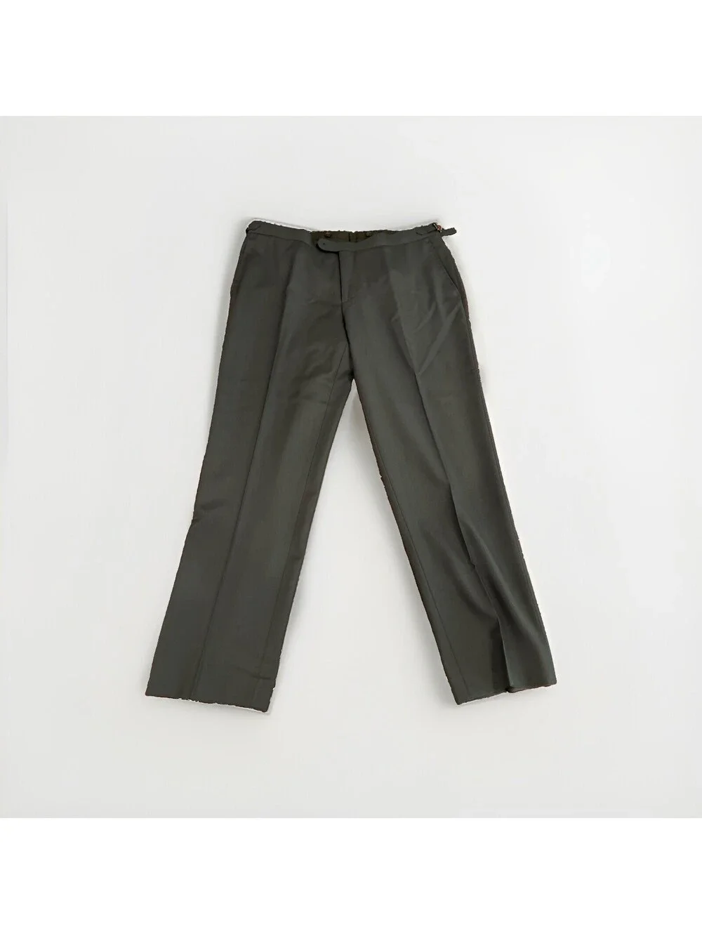 PRISTINE SUITSUPPLY MENS NAVY BLUE DRESS PANTS 38x29 SIDE TABS VGC 513.361/225