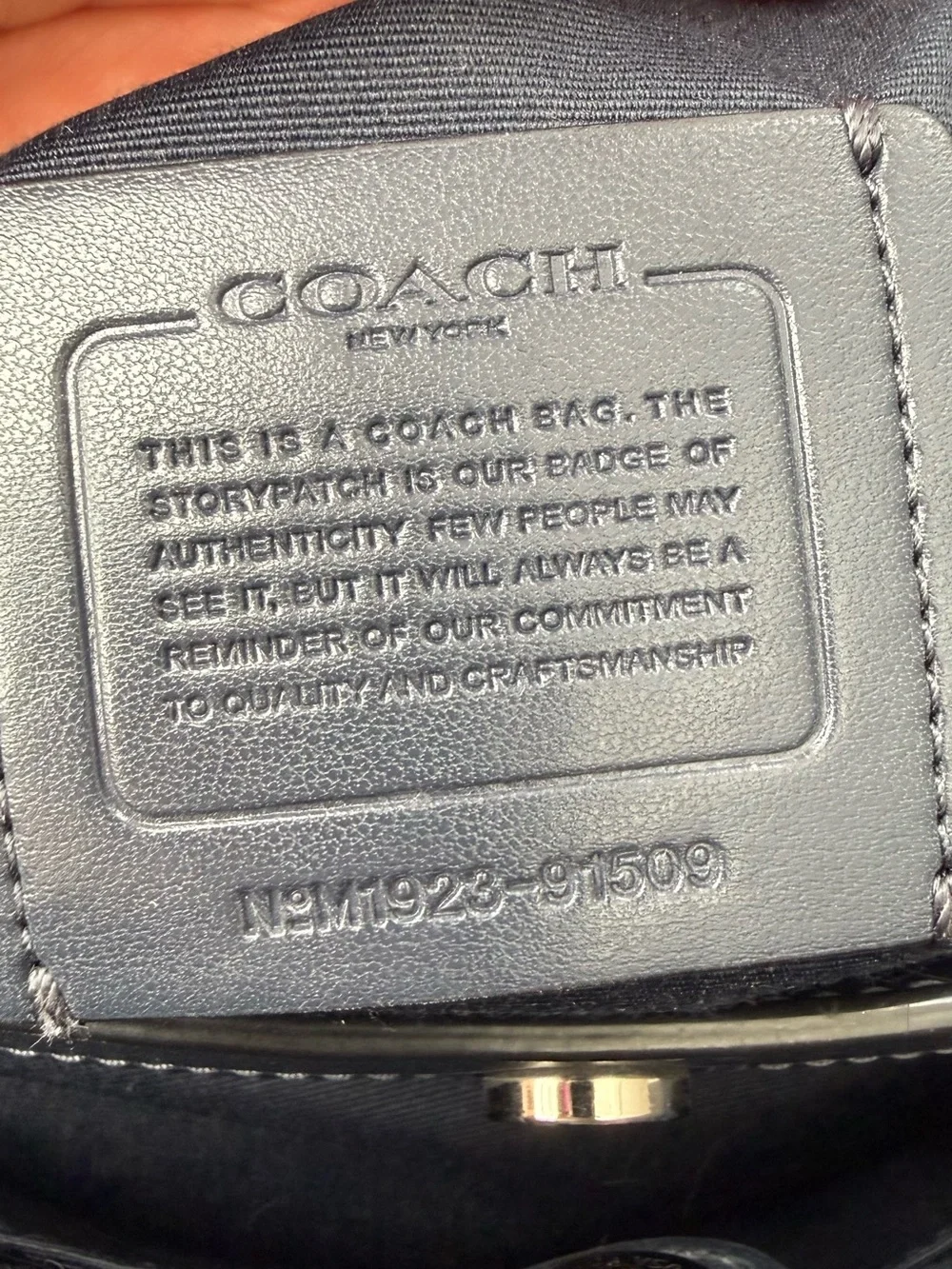 Coach satchel delicate