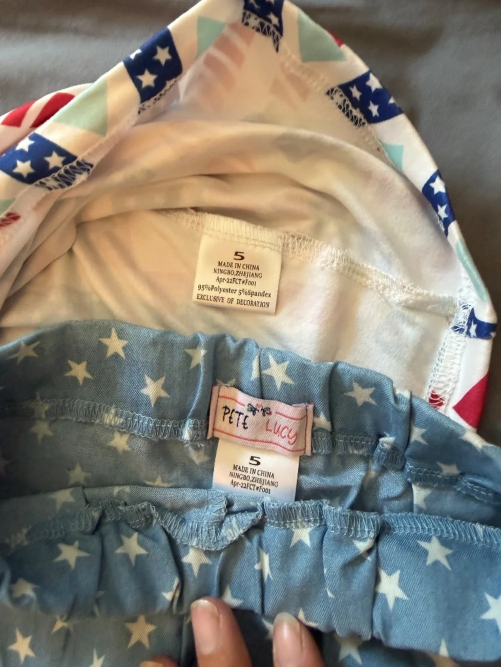 N/A firecracker girl outfit