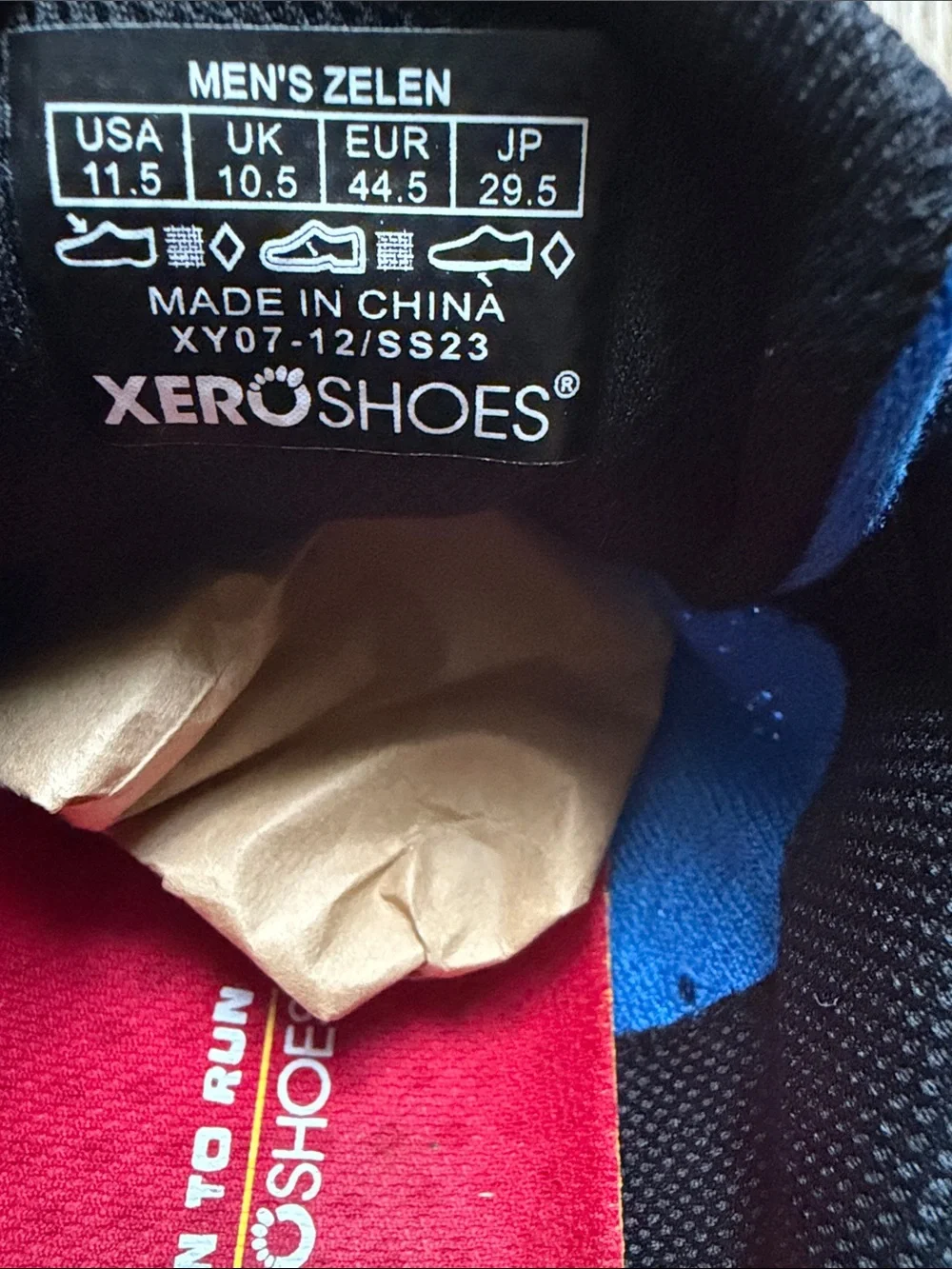 Xero lightweight blue