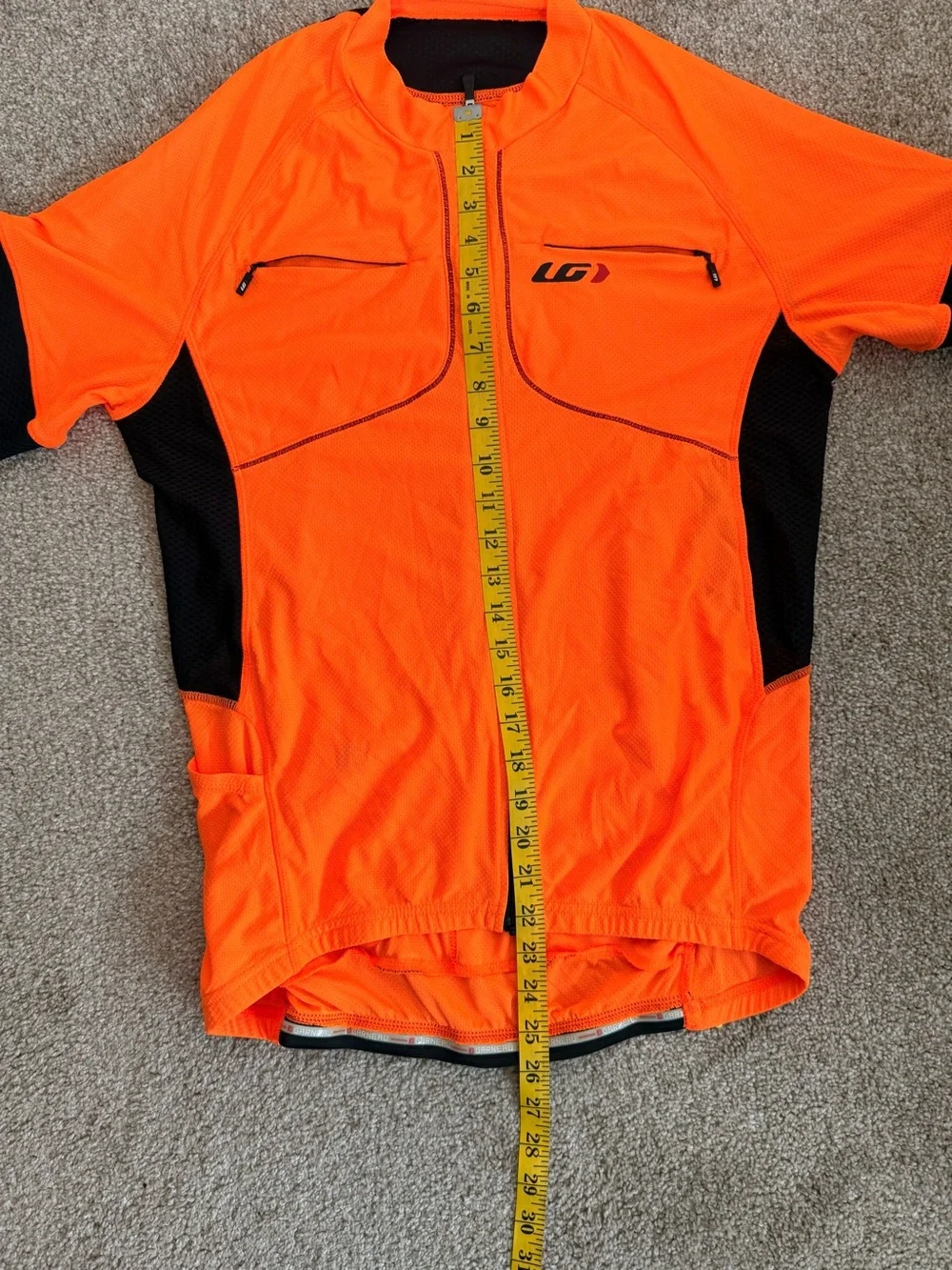 Louis Garneau tags orange