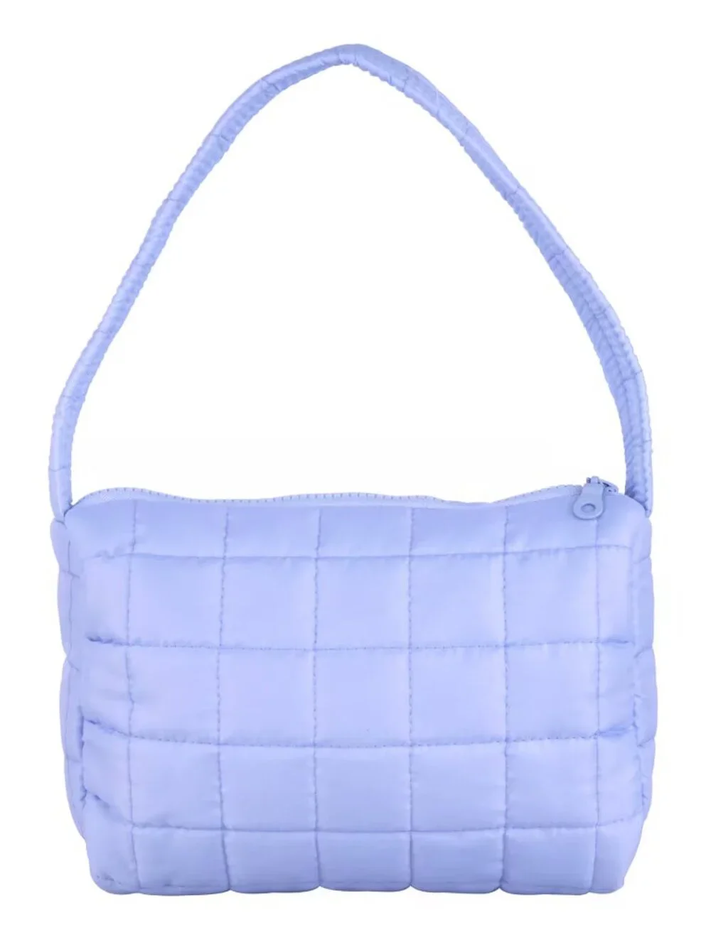 NWT - Light Blue Quilted Mini Tote / Duffle Bag