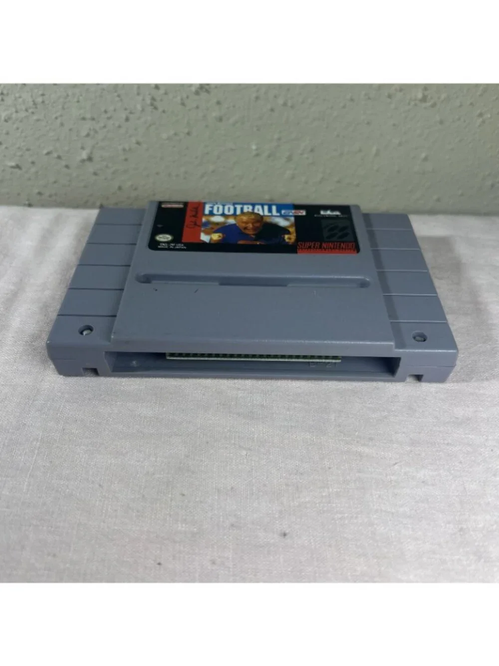 John Madden Football (Super Nintendo Entertainment System, 1993) - Tested