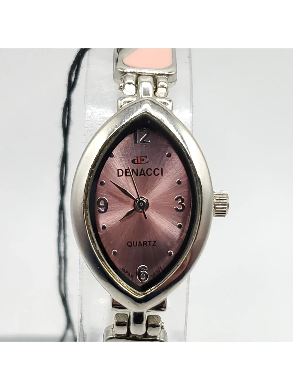 Denacci Quartz Watch Women 18mm Pink Dial With Tag New Battery