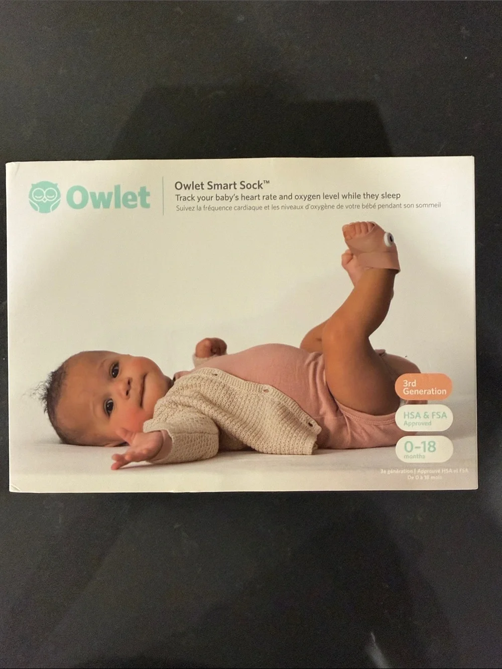 Owlet smart sock