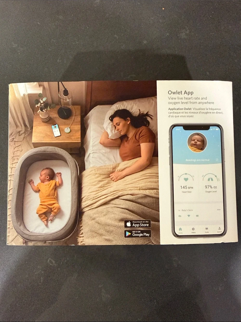 Owlet smart sock