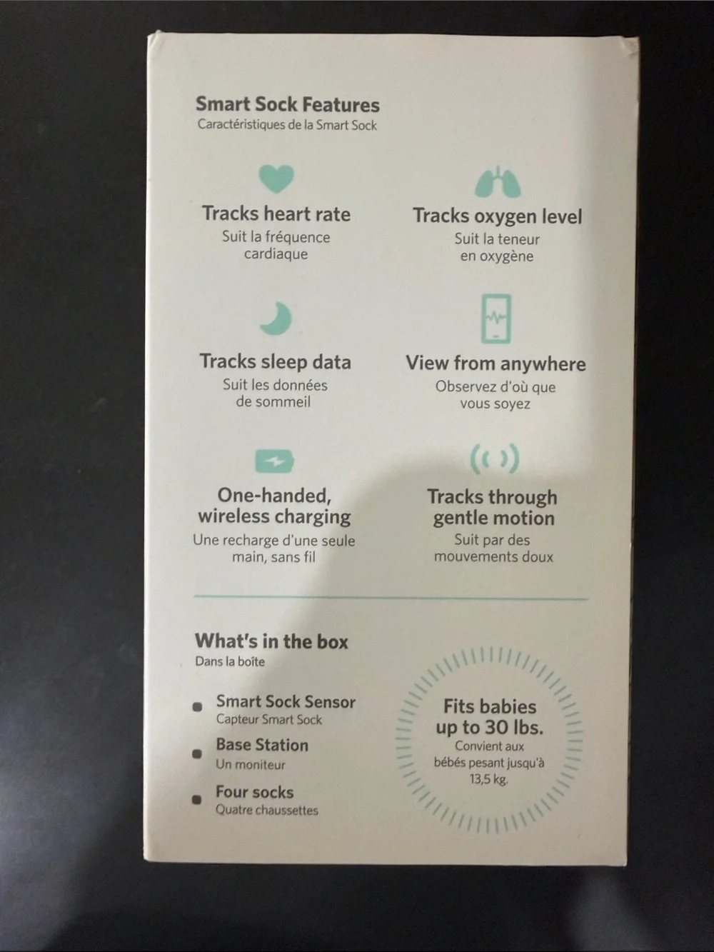Owlet smart sock