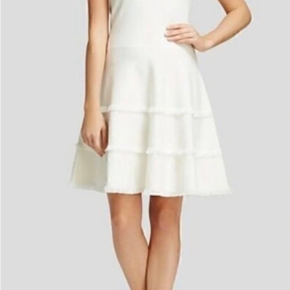 kate spade White Tiered Mini Dress
