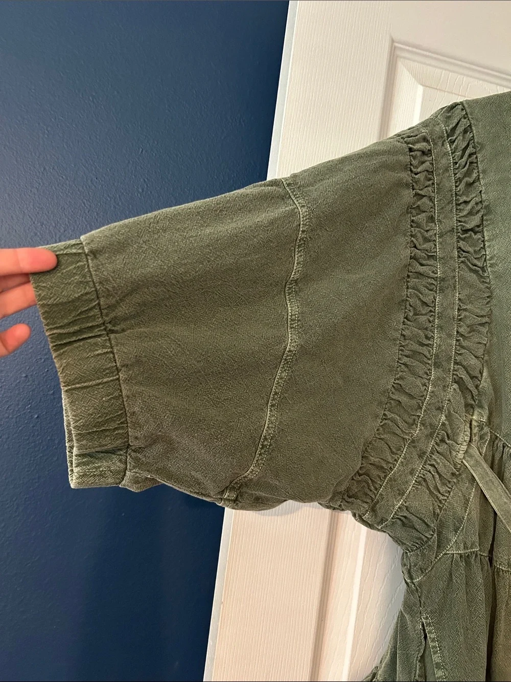Free People lightweight olive