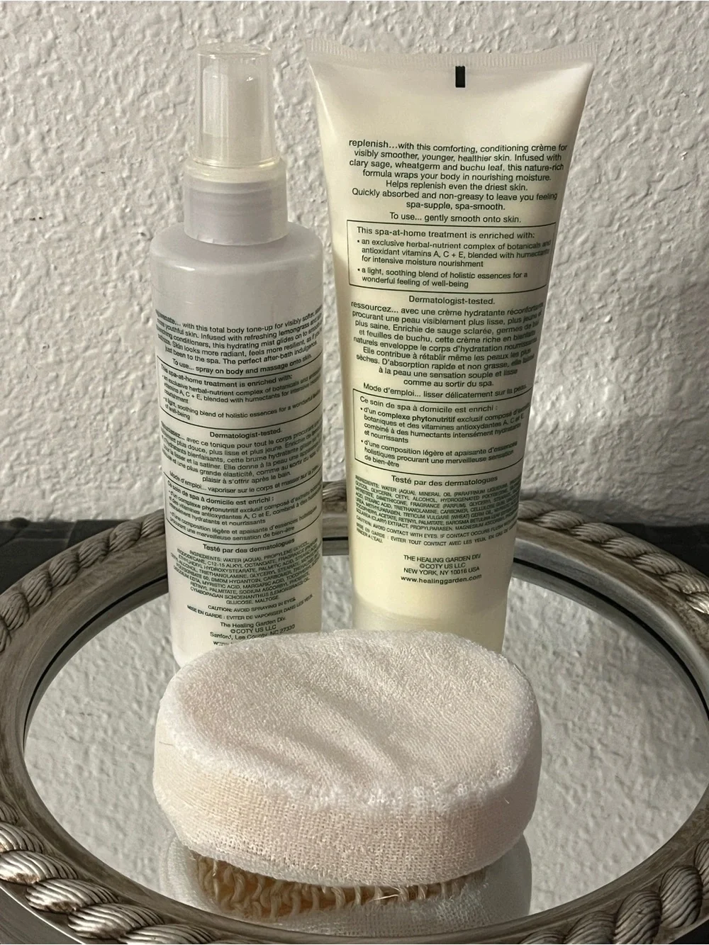 The healing garden spa therapy