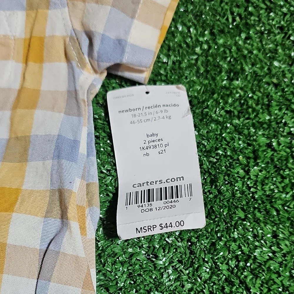 Carters charming checkered