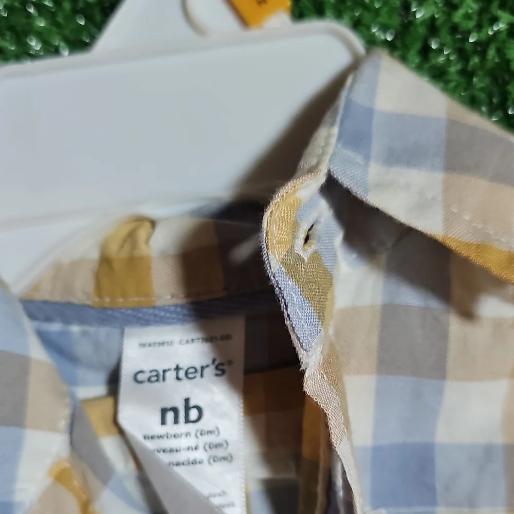 Carters charming checkered