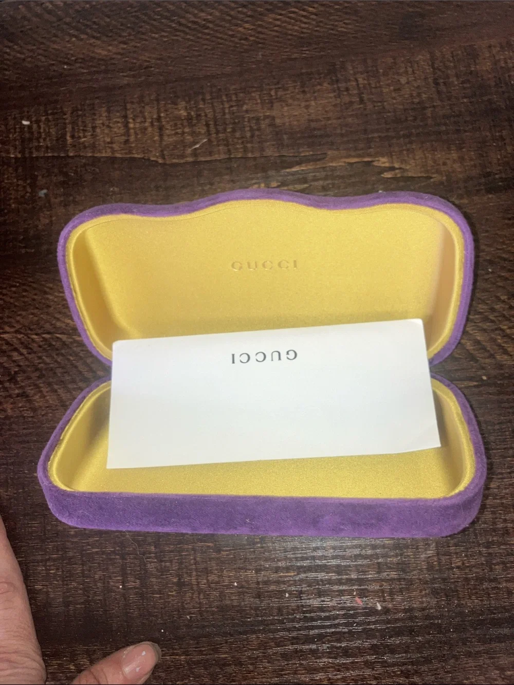 Gucci soft velvet