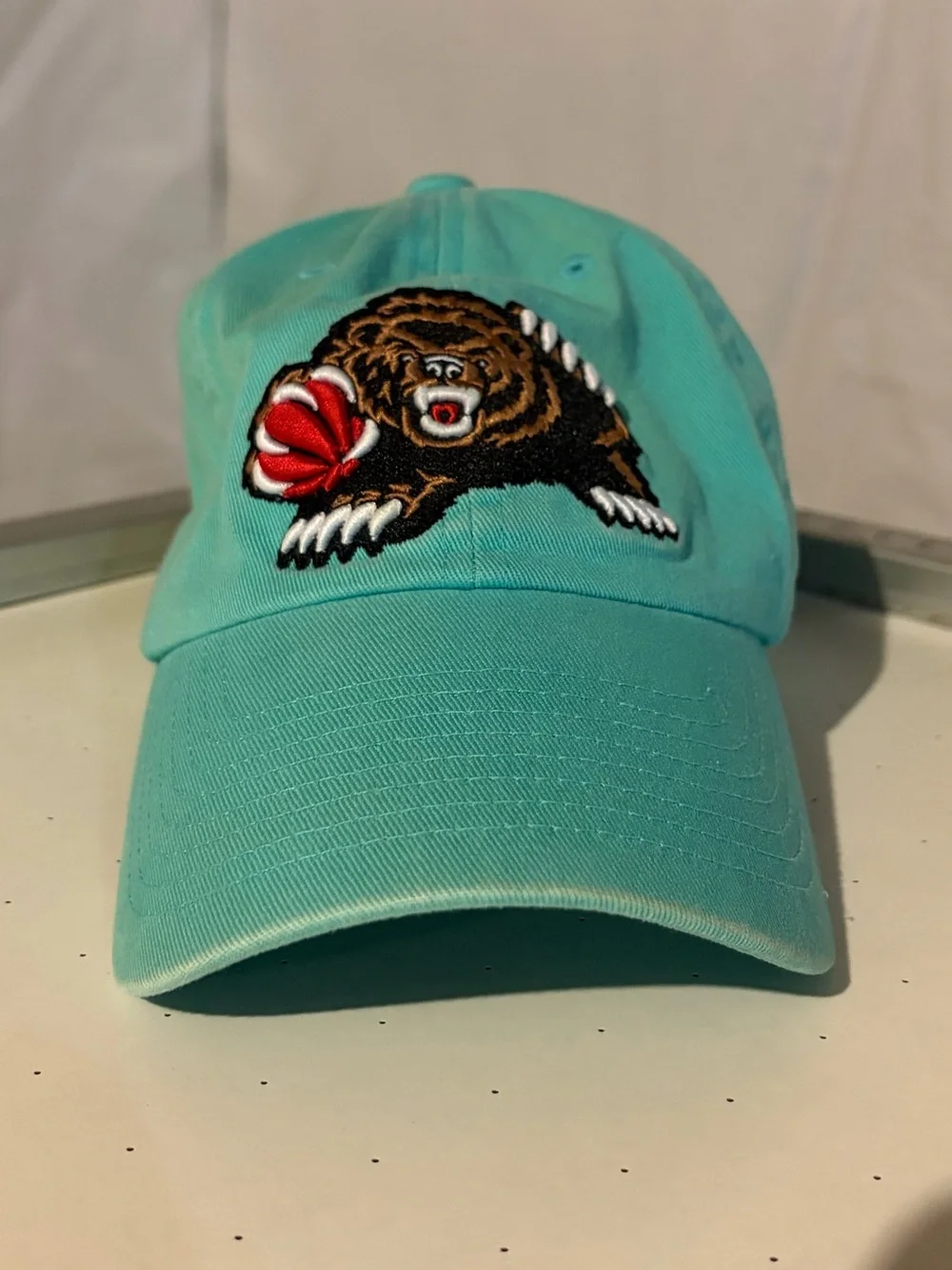 Teal Memphis Grizzlies Baseball Cap
