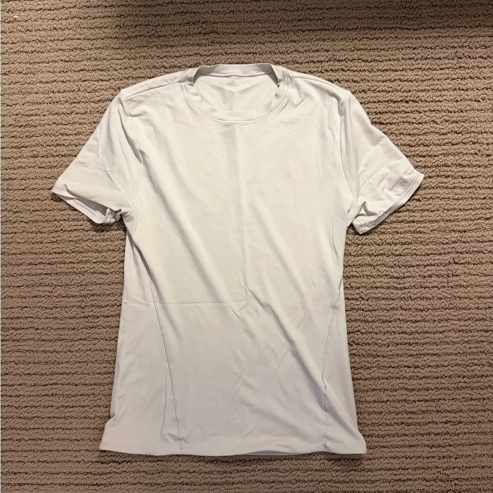 lululemon athletica White Short-Sleeve Performance Tee