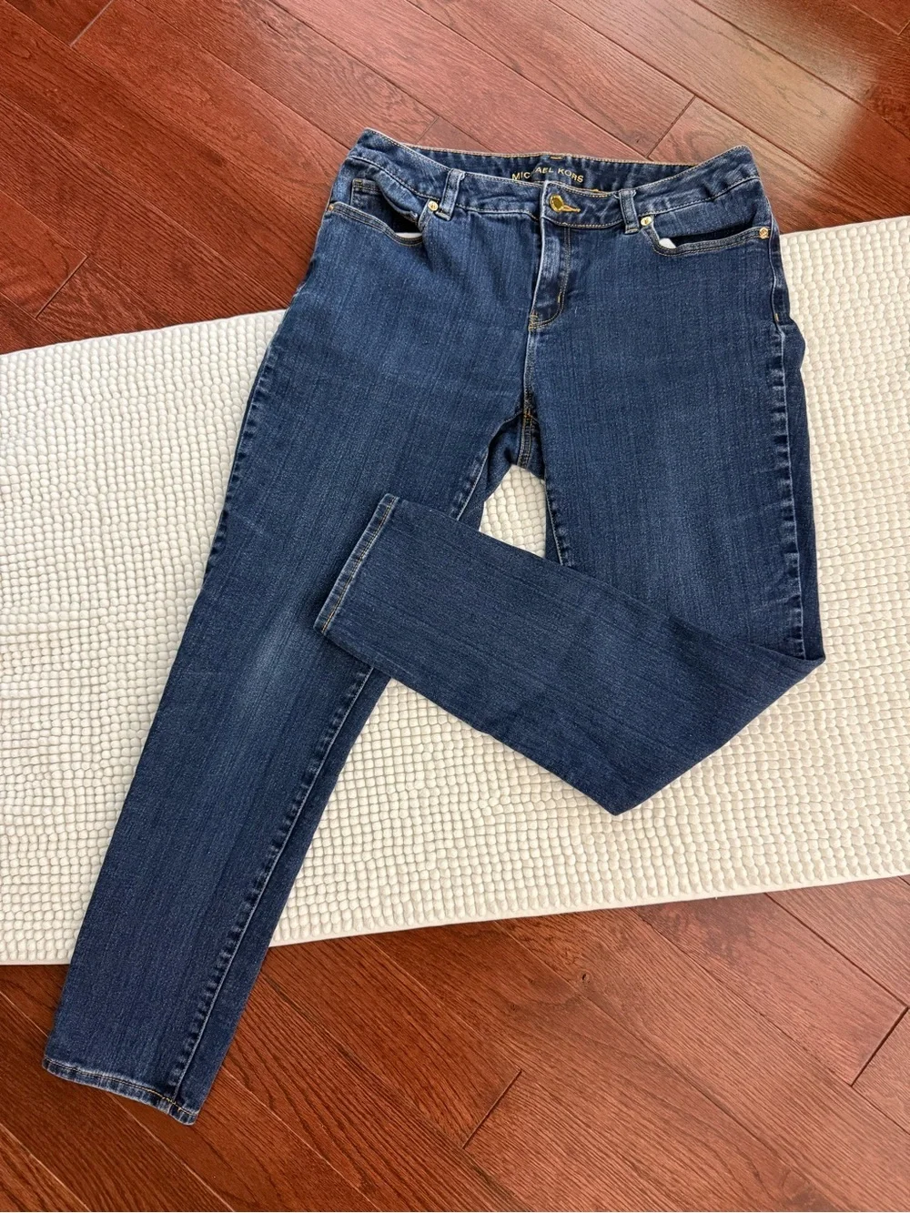 Michael Kors Indigo Stretch Skinny Jeans