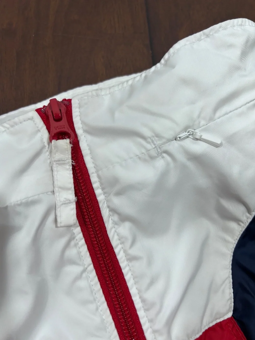 Columbia Windbreaker Rain Jacket Americana Red/White/Blue -POINT PARK SIZE-SMALL