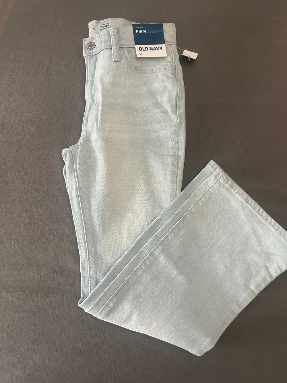 Old Navy Pale Blue Flare Jeans