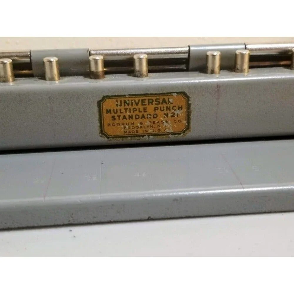 Vintage Paper Hole Puncher