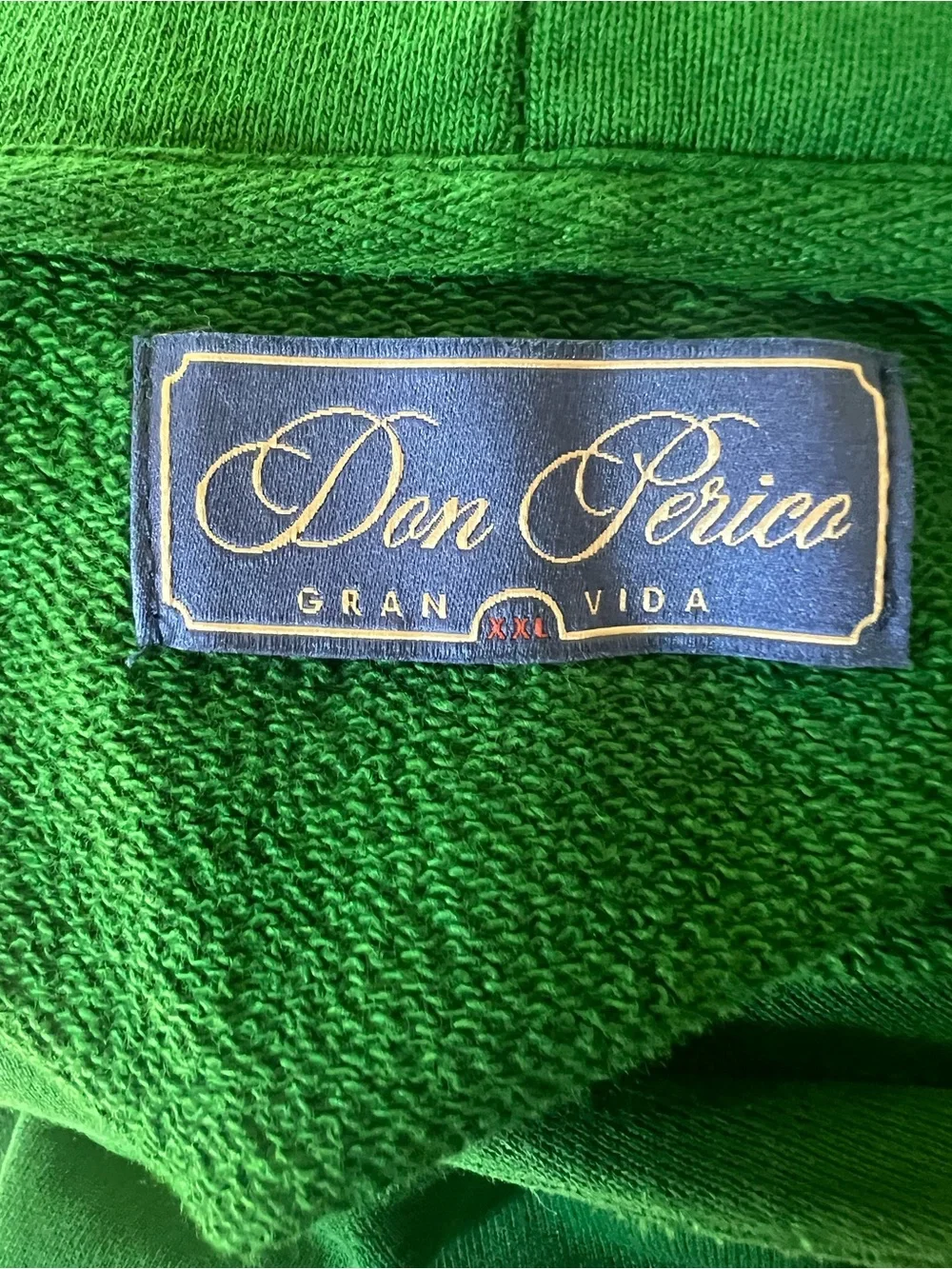 Don perico gran vida green neck