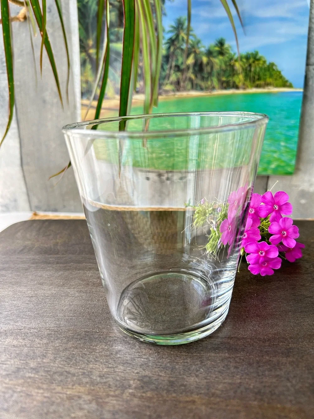 🌴Tropical Glass Tumblers w/Seagrass Wrap | Set of 2 | Threshold | Target