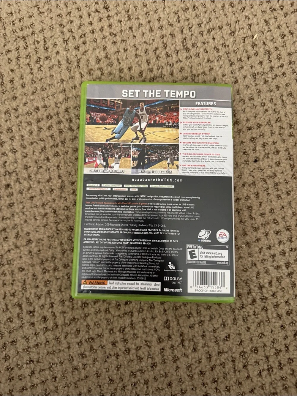 Microsoft Xbox 360 EA Sports Game Bundle (White, Green)