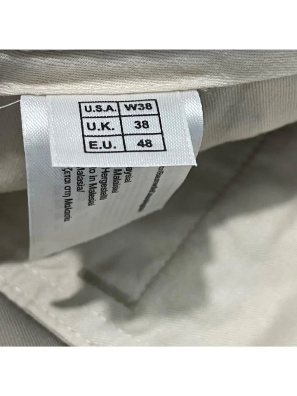 Brooks Brothers 346 Advantage Short Khaki Men's Size 38 Flat Front 9