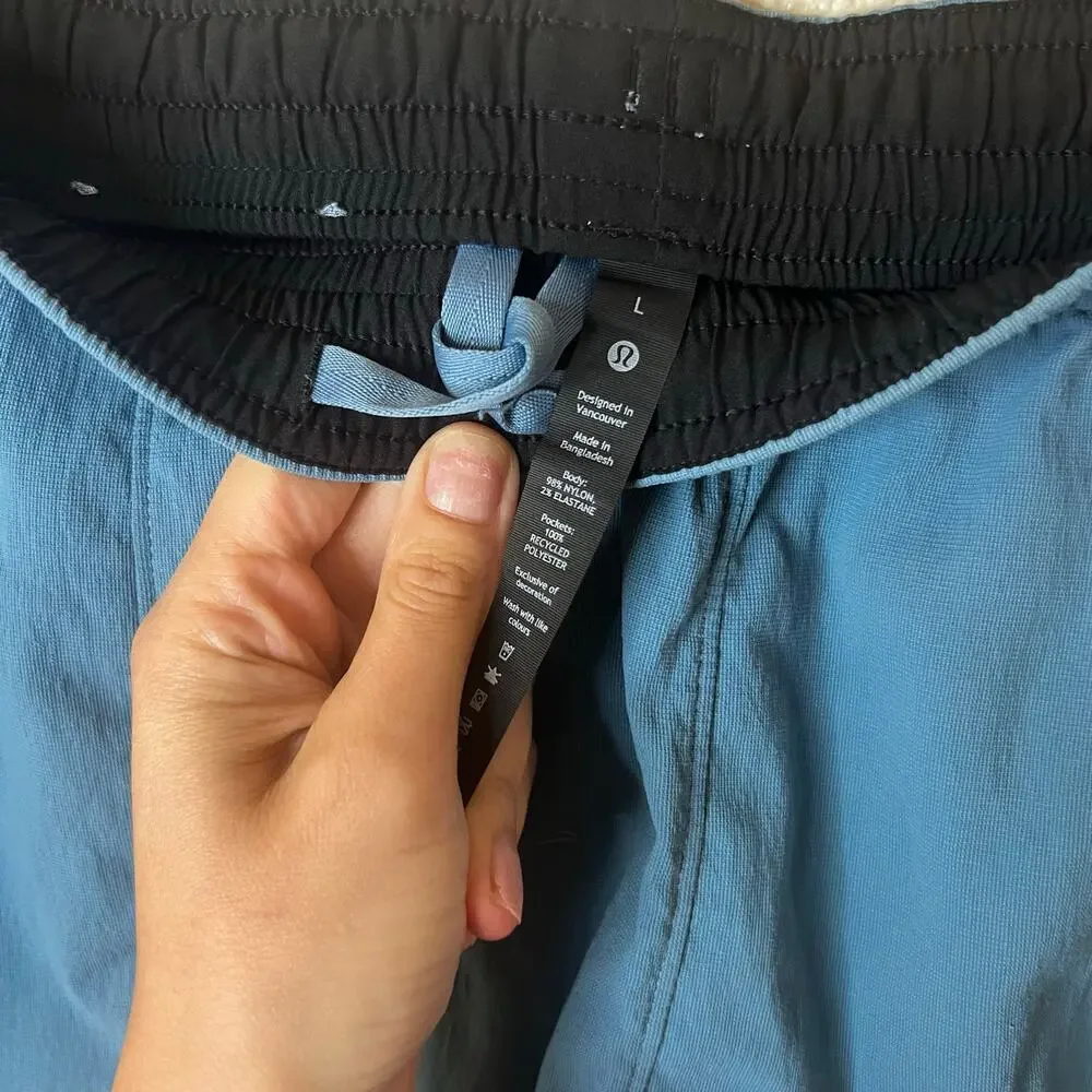 lululemon athletica blue mens lululemon