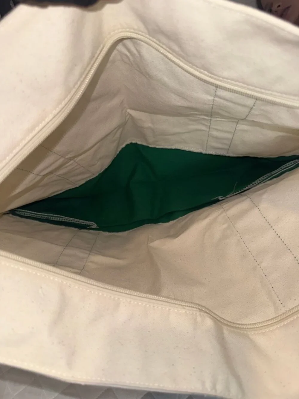 Unbranded canvas tote