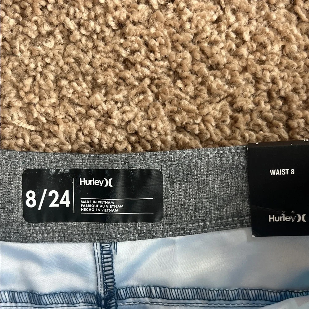 Hurley bold blue