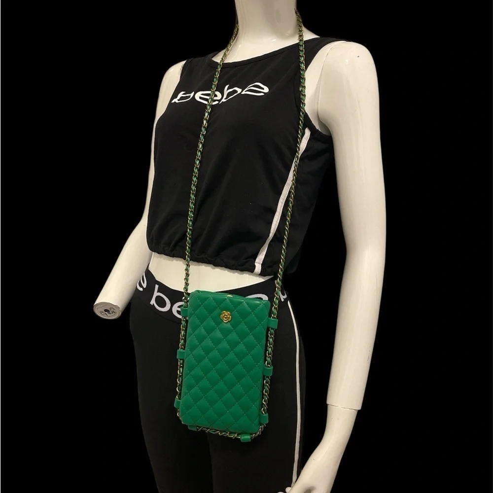 Montana West quilt Crossbody cellphone bag high-quality ,durable, anti-scratch.