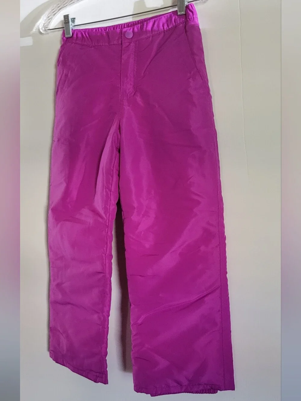 The Children's Place Girl's Neon Lilac Snow Pants Fleece Lined Insulated Outdoor