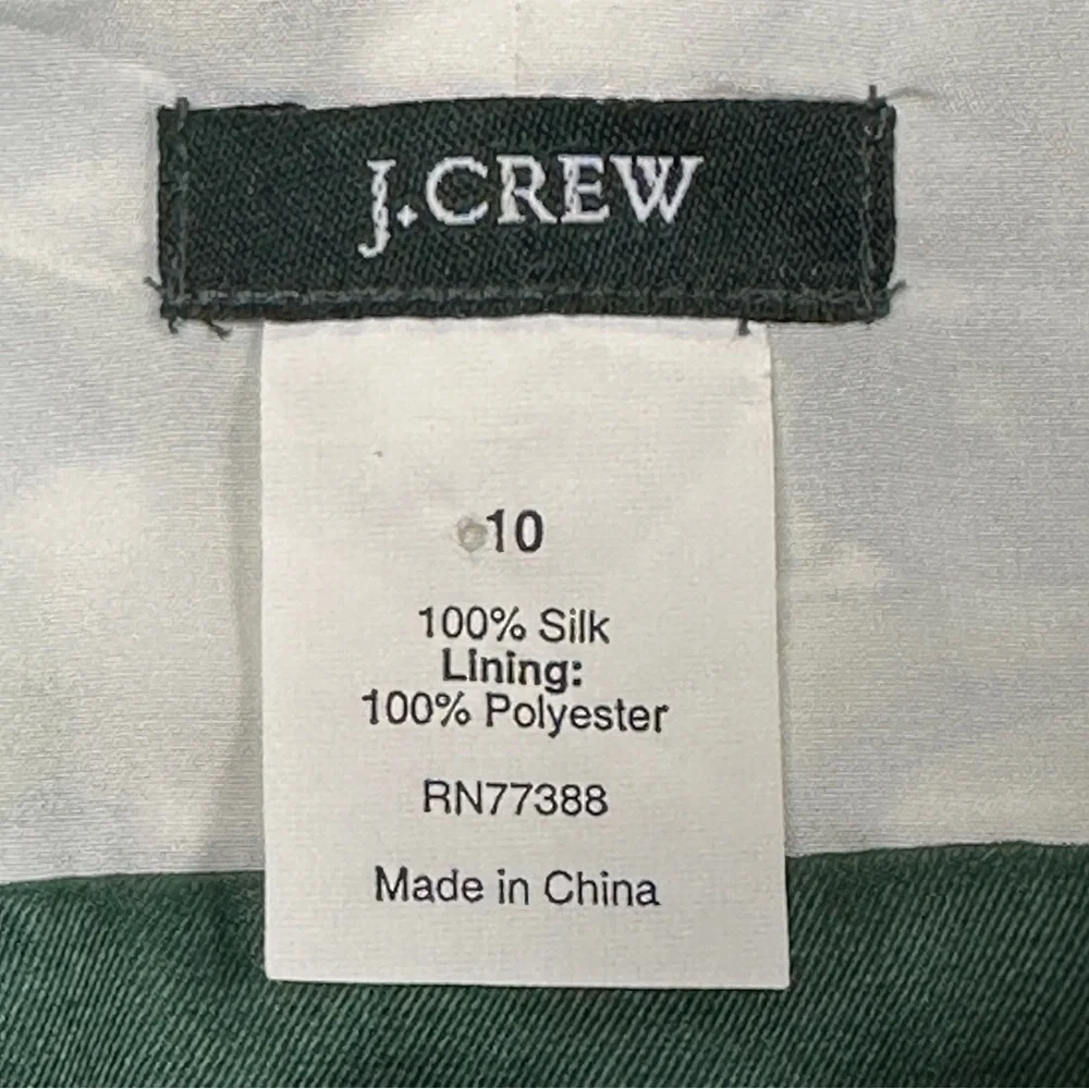 J. Crew crew silk