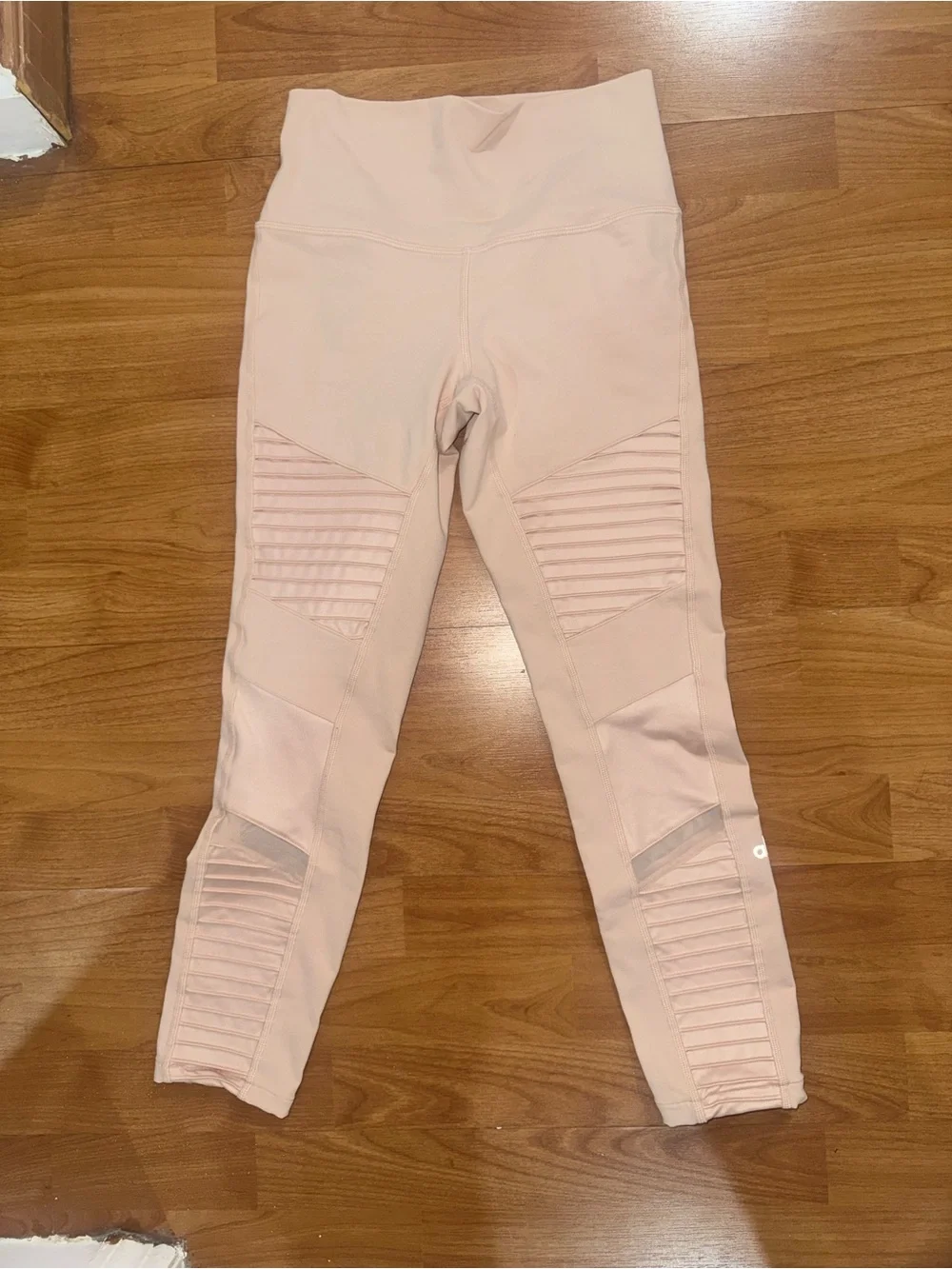 ALO Yoga Light Pink High-Rise Leggings