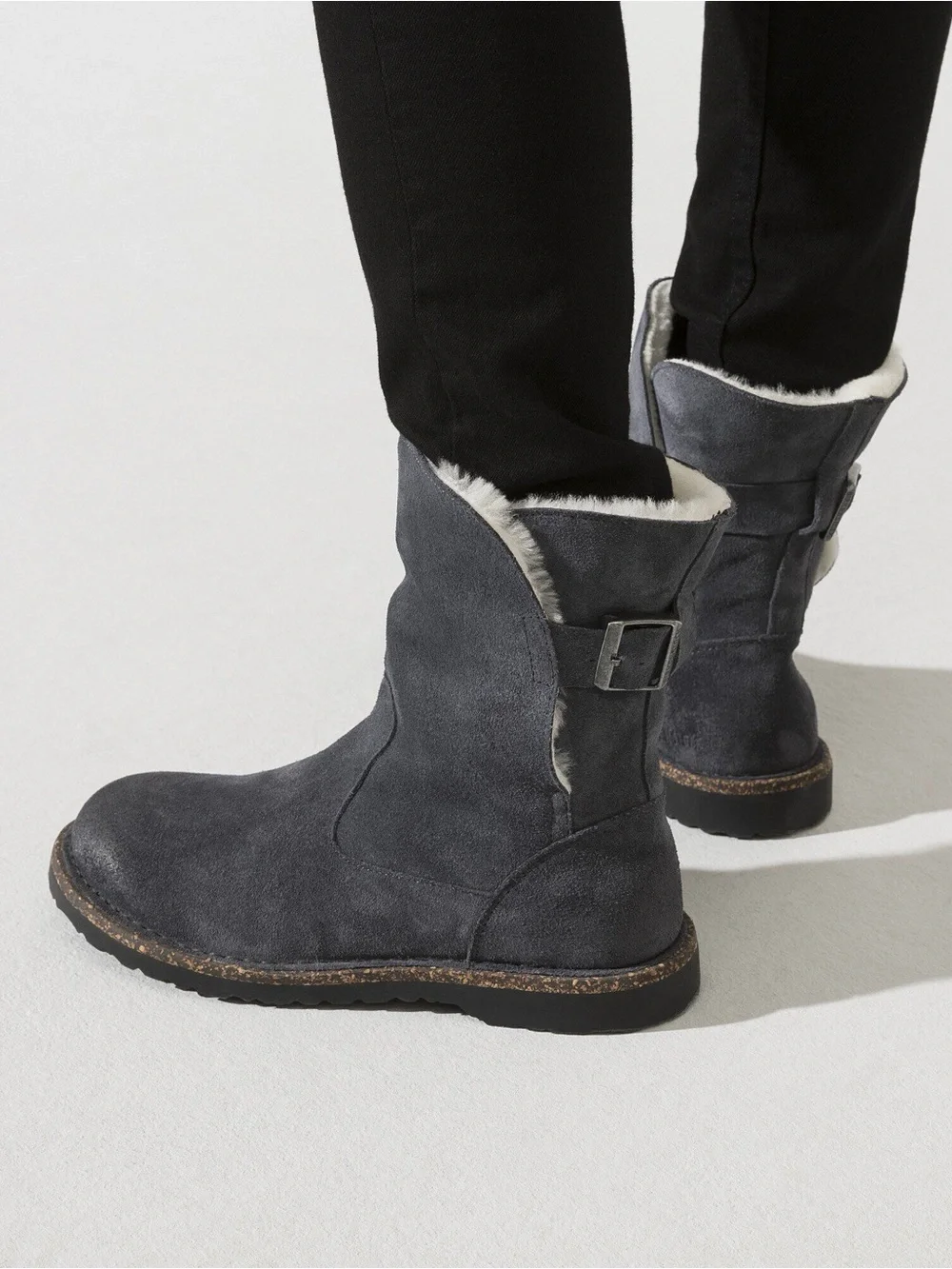 Birkenstock comfortable gray
