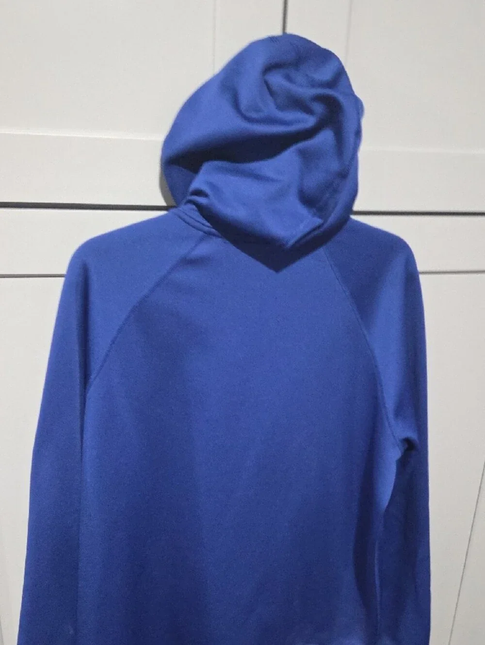 Nike Blue Zip-Up Hoodie with Hood XL.