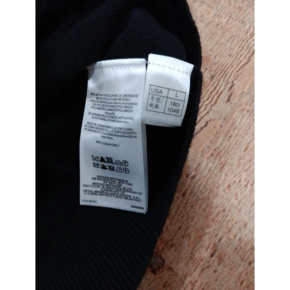Brooks Brothers color black spring