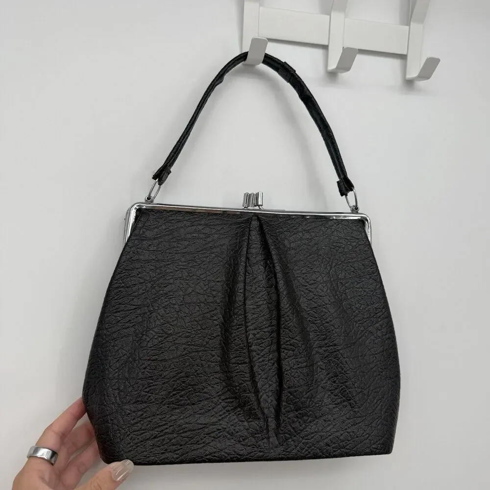 Vintage Unbranded Structured Purse Bag Evening Formal