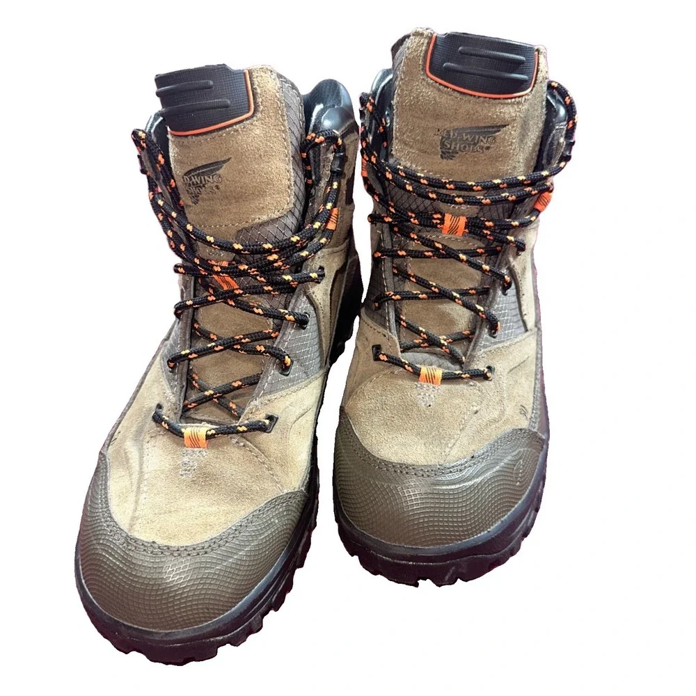 Red Wing Work Boots Men's Sz 9 Brown Waterproof King Toe ASTMF2892-11 SD