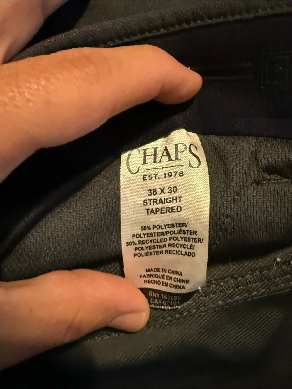 Chaps classic black