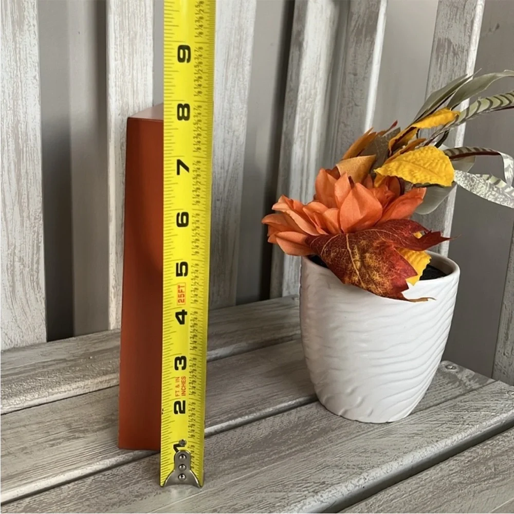 Fall Leaf 'Happy Fall Y’all ' Wooden Decor Sign & Floral 🍃🆕🍃