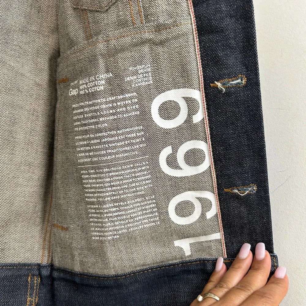 GAP made selvedge minimalist